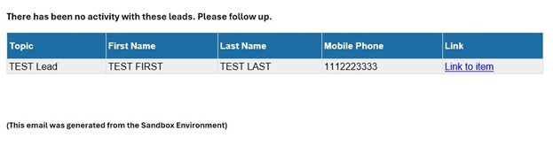 result of testing how to add hyperlinks to HTML tables from Power Automate