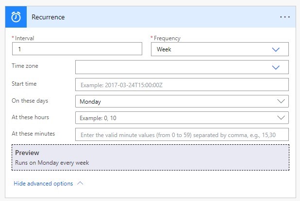create flow in Power Automate