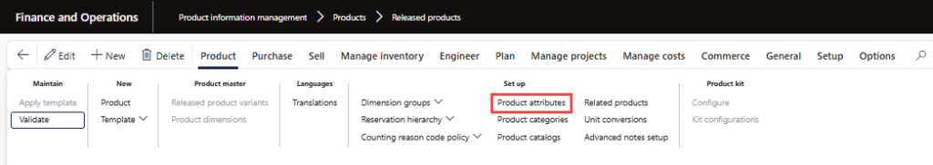 Released product page Dynamics 365