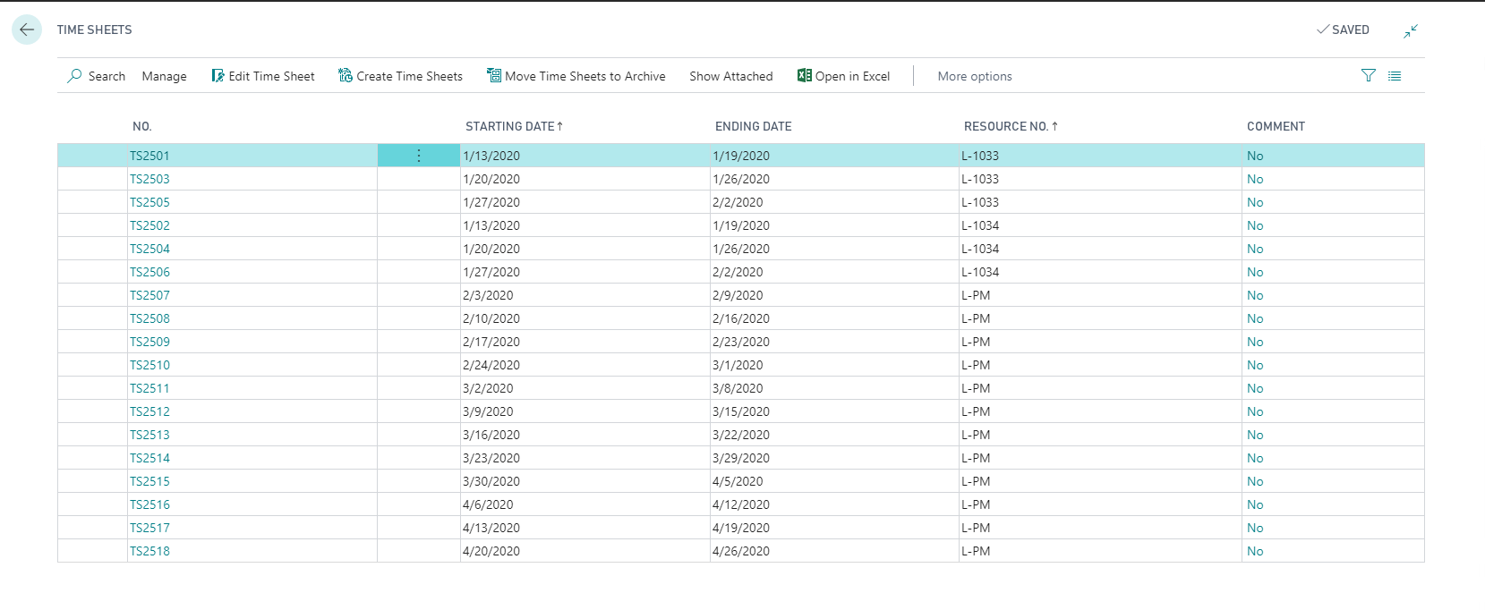 PAYROLL ACCOUNTS FOR CONSTRUCTION