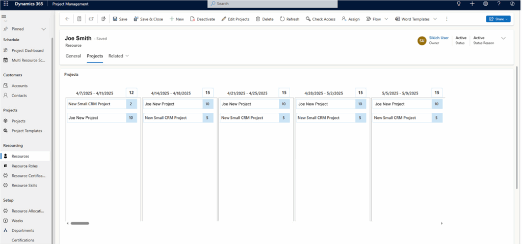 resource allocation project